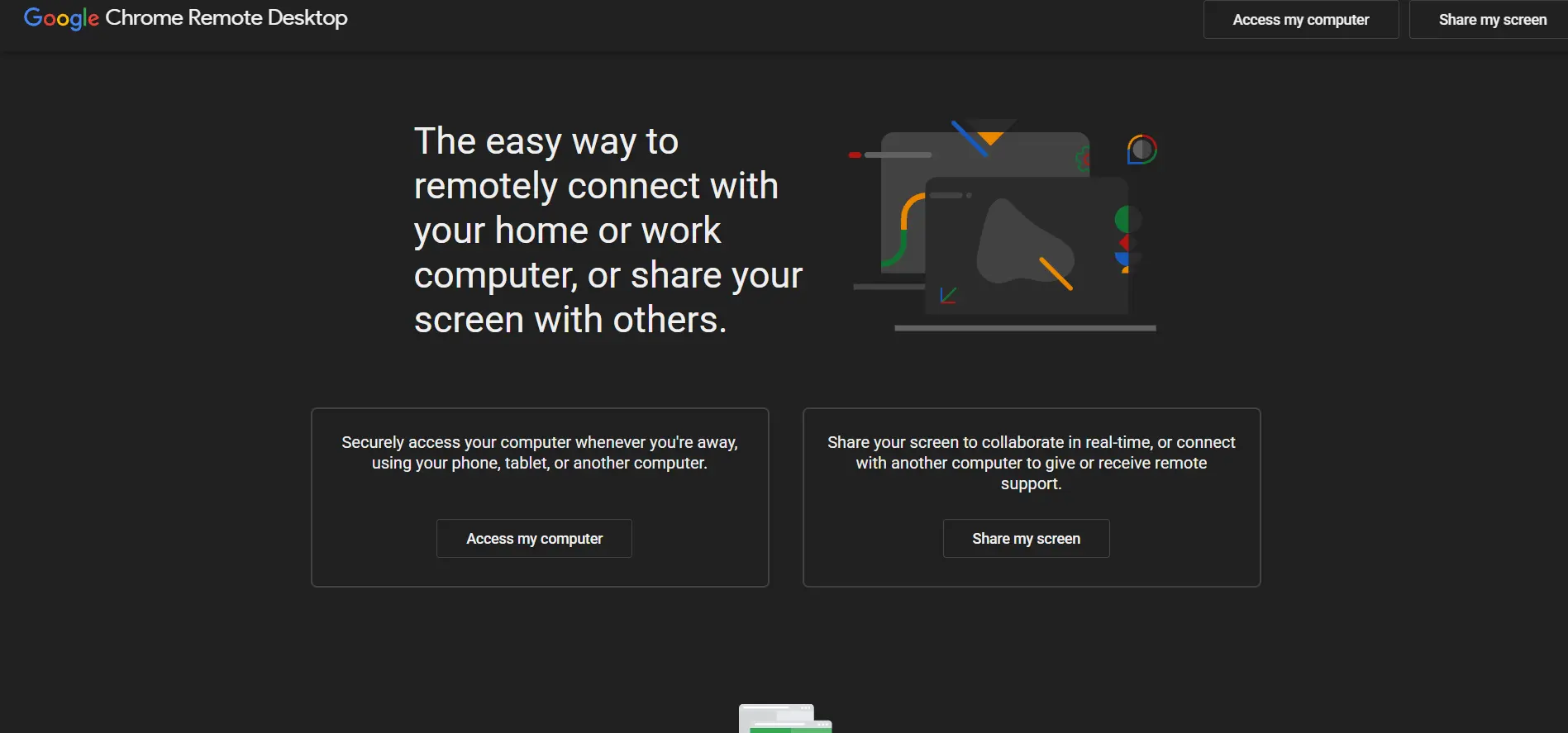 Chrome Remote Desktop