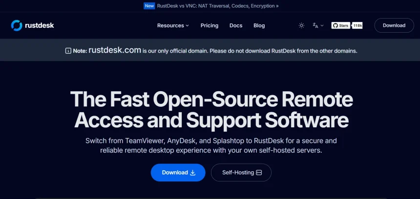 RustDesk Alternatives